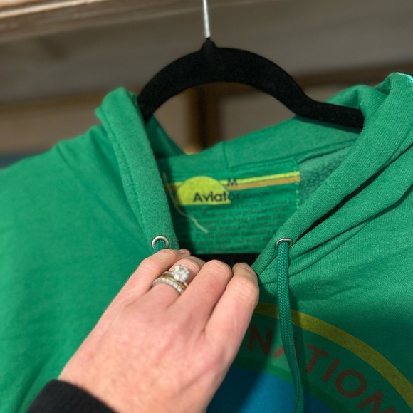 Aviator Nation Vibrant Green Hoodie - Picture 3 of 3